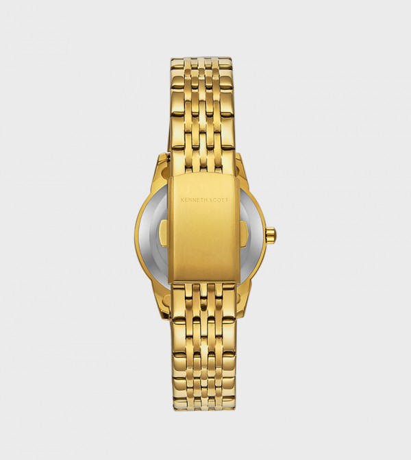 Kenneth Scott  - Gold Analog Watches
