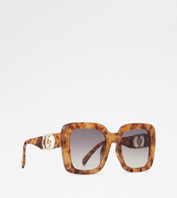 Aldo Accessories  Sunglasses - Brown Square Sunglasses