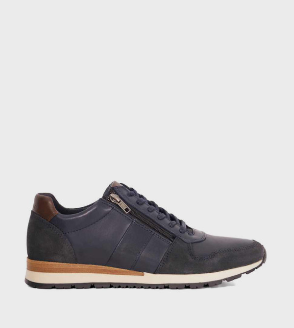 Dune London Dune London - Navy Low Top