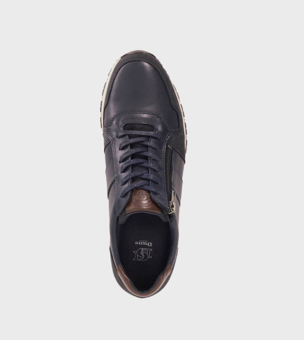 Dune London Dune London - Navy Low Top