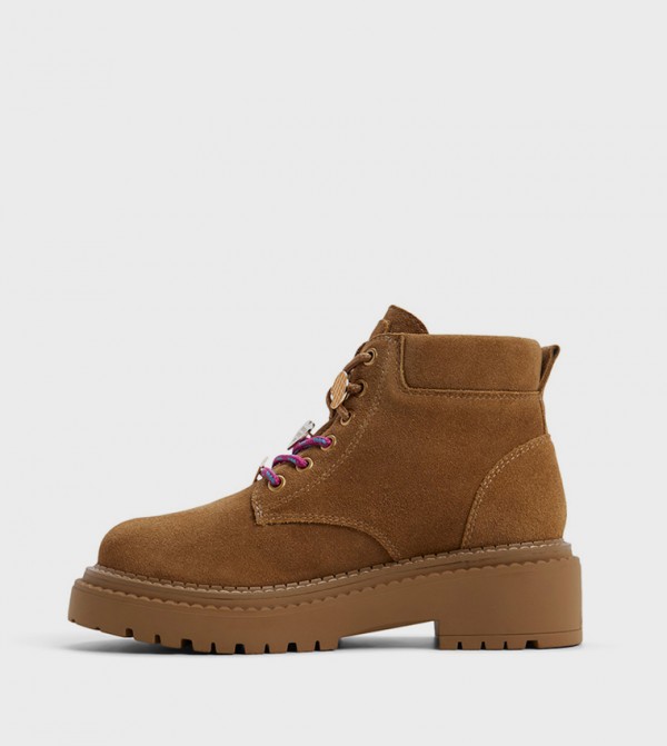 Aldo  - Tan Ankle length Boots