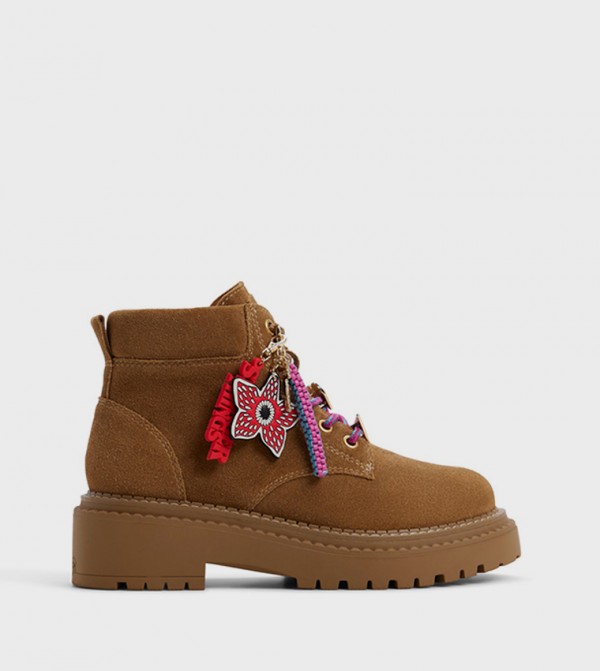 Aldo  - Tan Ankle length Boots