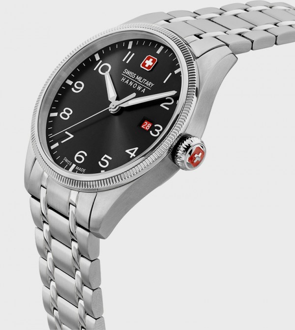 سويس ميليتري هانوا ساعات - فضي undefined
