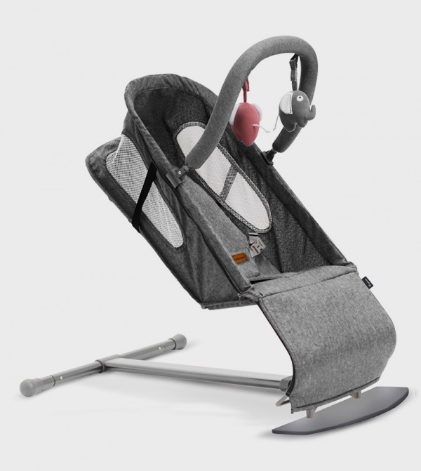 Teknum  - Dark Grey Baby Cots, Bouncers, Rockers & Cradles