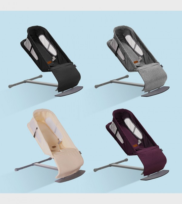 Teknum  - Dark Grey Baby Cots, Bouncers, Rockers & Cradles