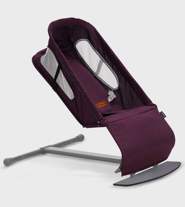 Teknum  - Maroon Baby Cots, Bouncers, Rockers & Cradles