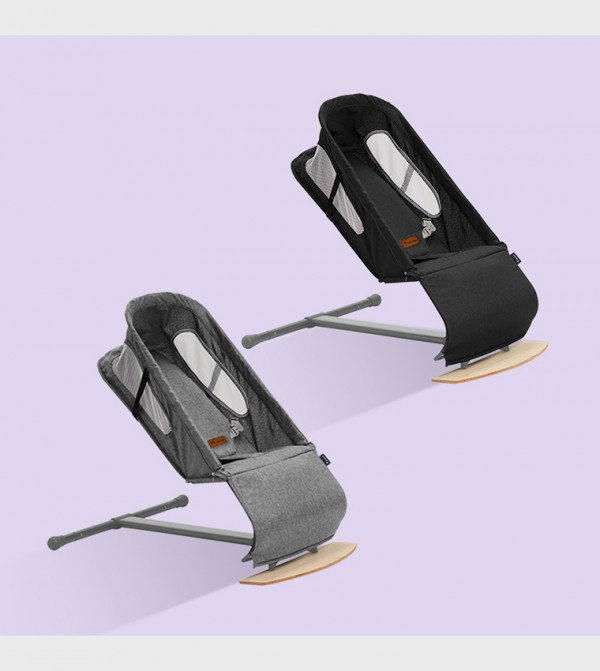 Teknum  Baby Essentials - Black Baby Cots, Bouncers, Rockers & Cradles