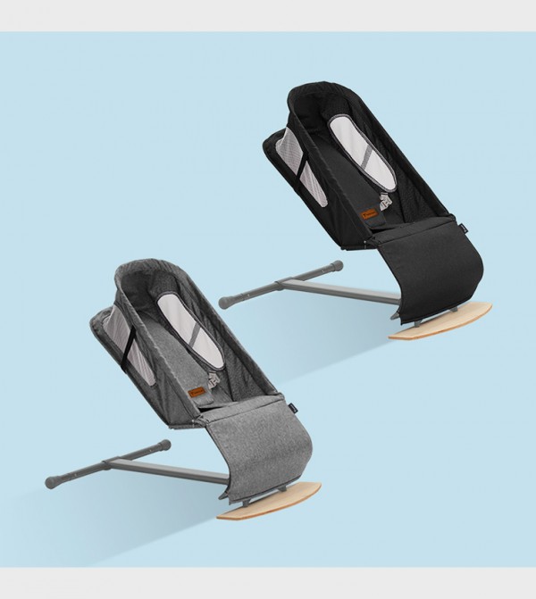 Teknum  - Grey Baby Cots, Bouncers, Rockers & Cradles