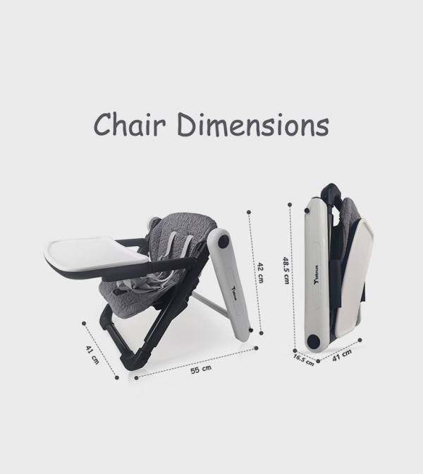Teknum - Grey High Chairs & Booster Seats