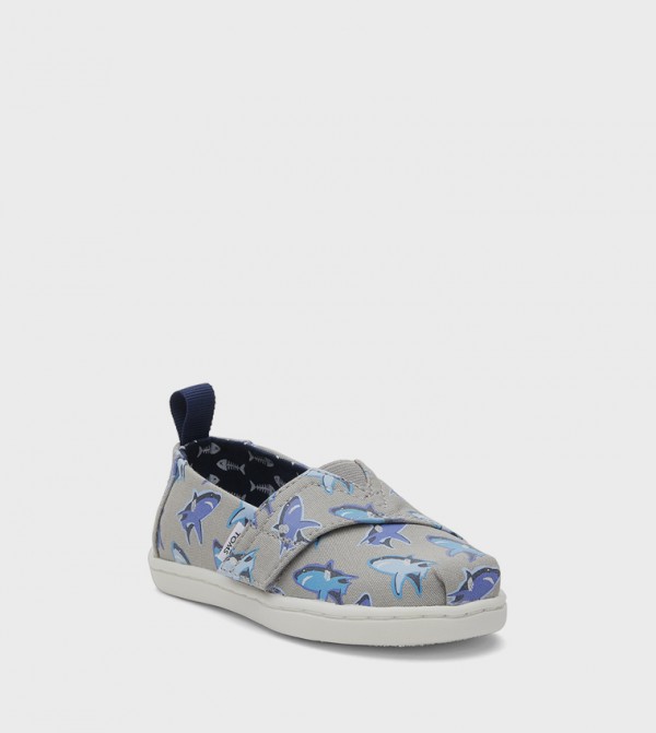 Toms Toms - Grey Casual Slip-On's