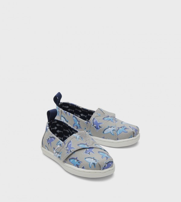 Toms Toms - Grey Casual Slip-On's