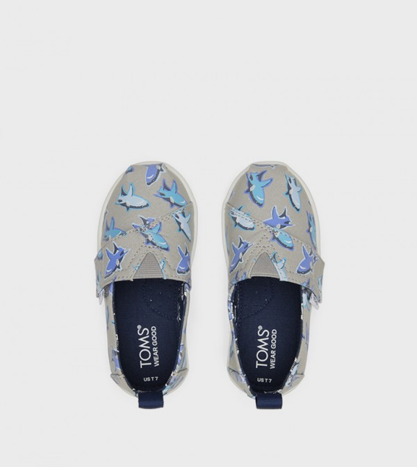 Toms Toms - Grey Casual Slip-On's