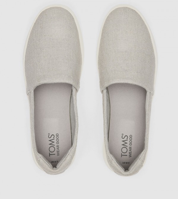 Toms Toms - Grey Slip-ons