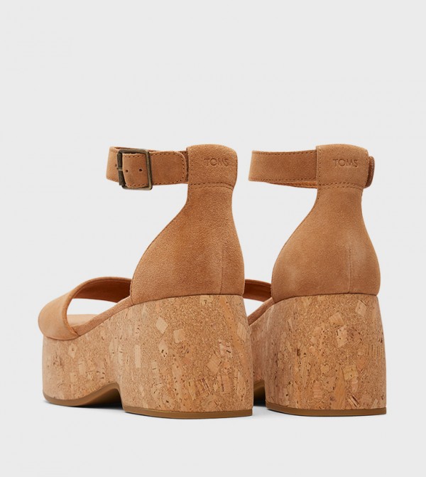 Toms Toms - Tan Wedges