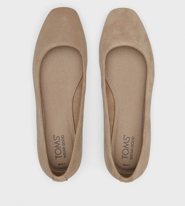 Toms Toms - Natural Ballerinas