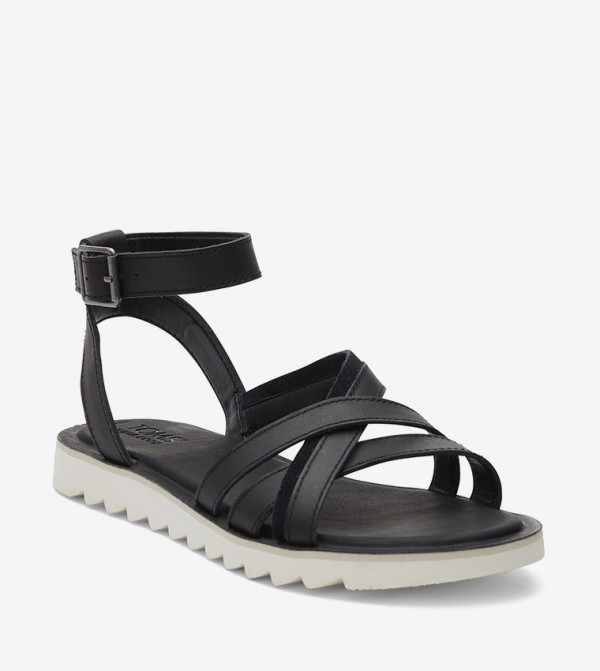Toms TOMS - Black Flat Sandals
