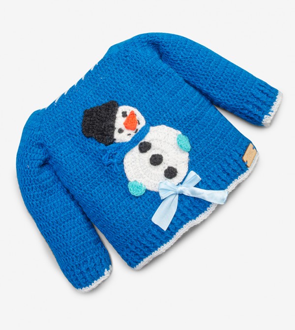 The Original Knit The Original Knit - Blue Sweaters & Cardigans