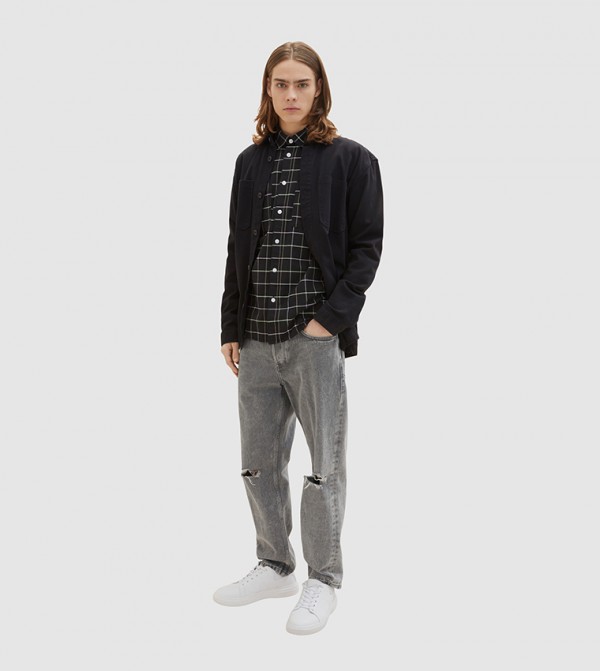 Tom Tailor Tom Tailor - Black Casual Shirts