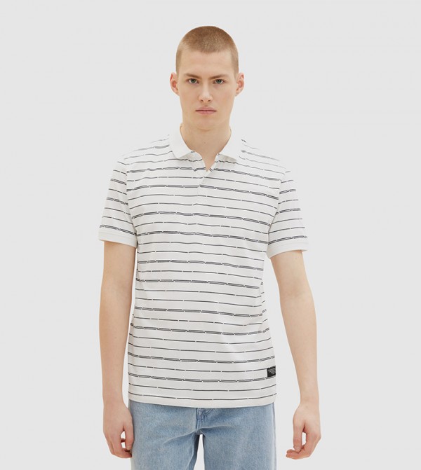 Tom Tailor Tom Tailor - White Polo T-shirts