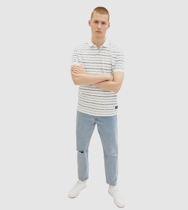 Tom Tailor Tom Tailor - White Polo T-shirts