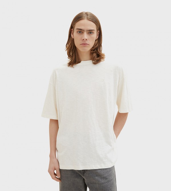 Tom Tailor Tom Tailor - White Casual T-Shirts