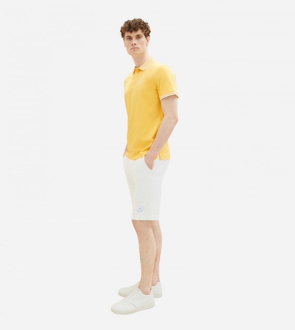 Tom Tailor Tom Tailor - Off White Active Shorts