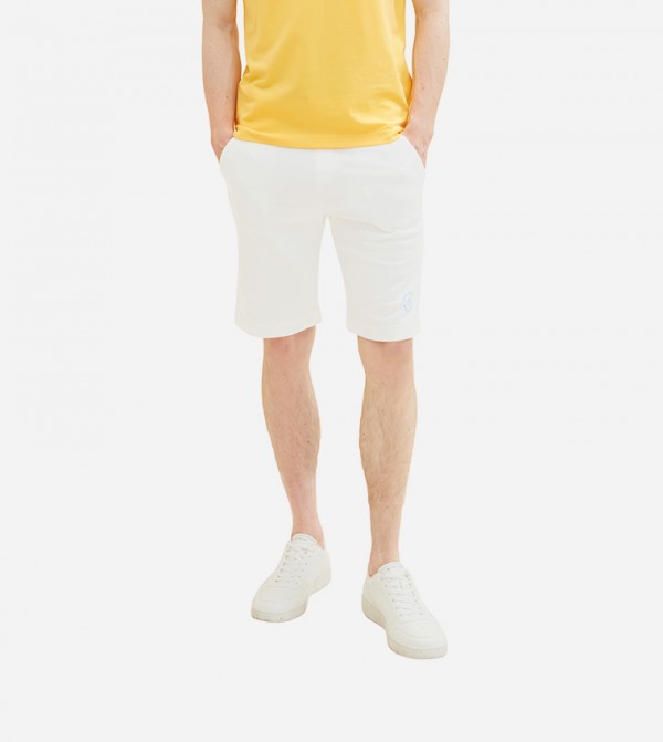 Tom Tailor Tom Tailor - Off White Active Shorts