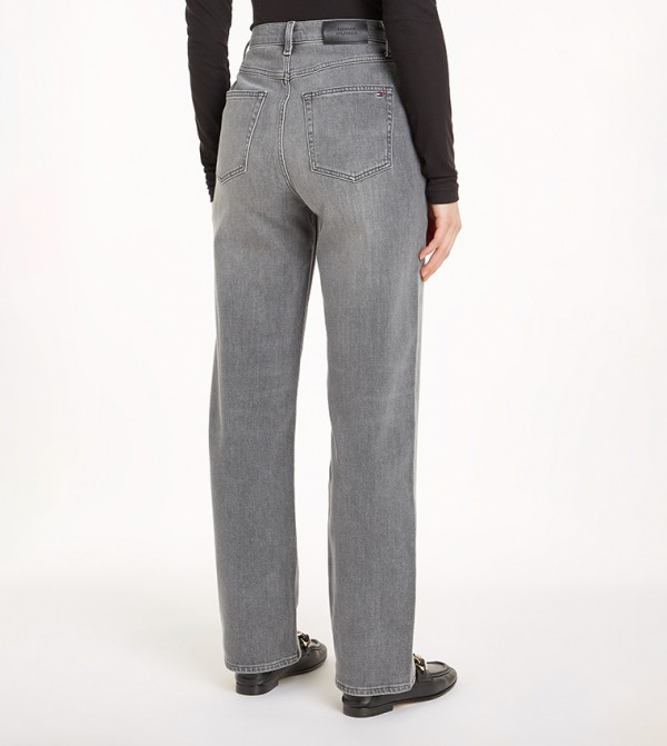 Tommy Hilfiger  Clothing - Grey Straight Jeans