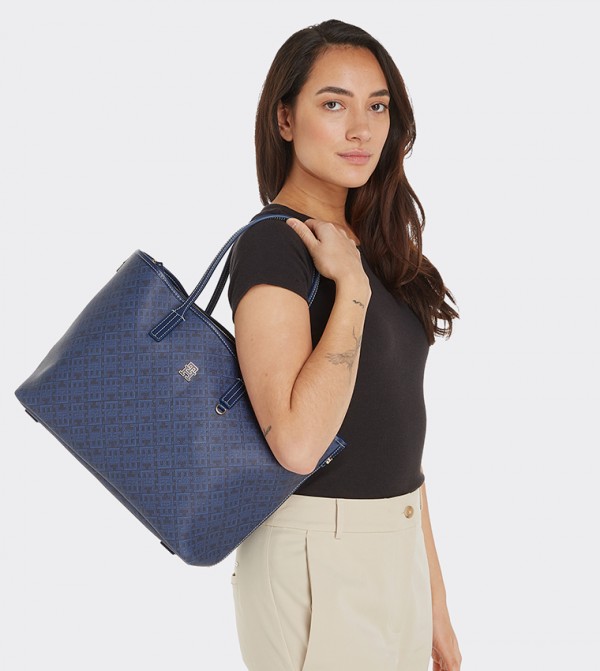 Tommy Hilfiger  - Blue Tote Bags