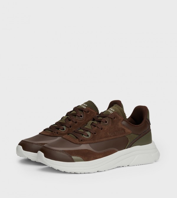 Tommy Hilfiger Tommy Hilfiger - Brown Low Top