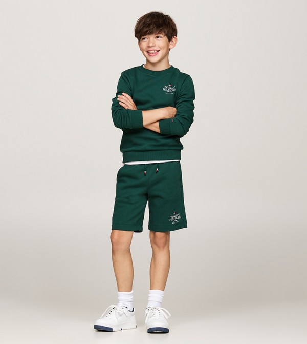 Tommy Hilfiger  Bottomwear - Green Shorts