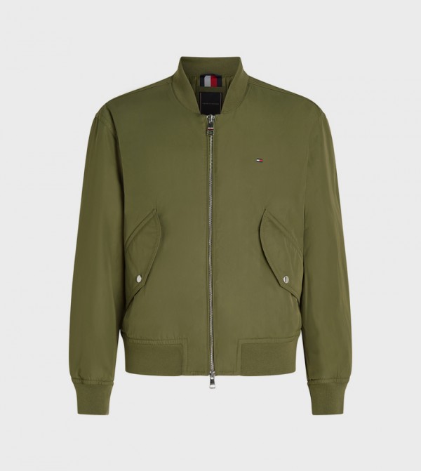 Tommy Hilfiger  Jackets & Coats - Green Casual Jackets