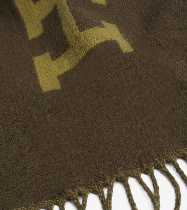 Tommy Hilfiger  Scarves - Khaki Woollen Scarves