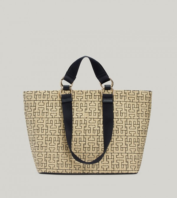 Tommy Hilfiger  - Beige Tote Bags