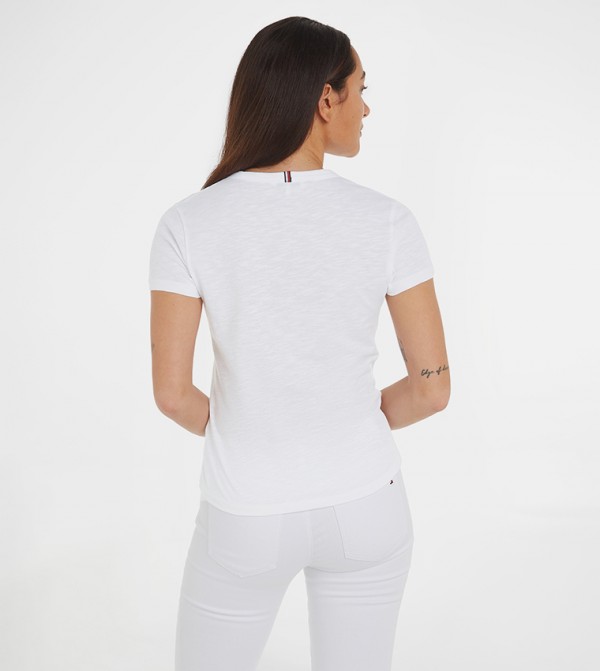 Tommy Hilfiger Tommy Hilfiger - White Casual T-Shirts