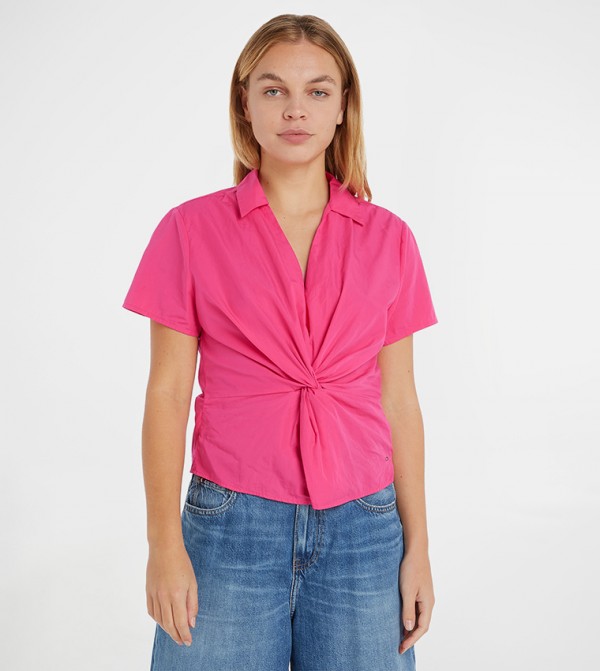 Tommy Hilfiger  Tops - Pink Casual Tops