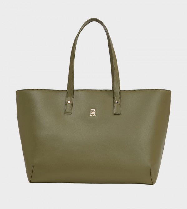 Tommy Hilfiger  - Olive Tote Bags