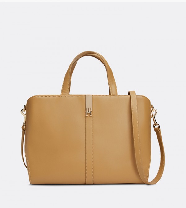 تومي هيلفيغر تومي هيلفيغر - كاكي Satchel Bags
