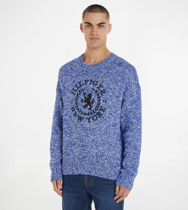 تومي هيلفيغر  ملابس - أزرق Sweaters