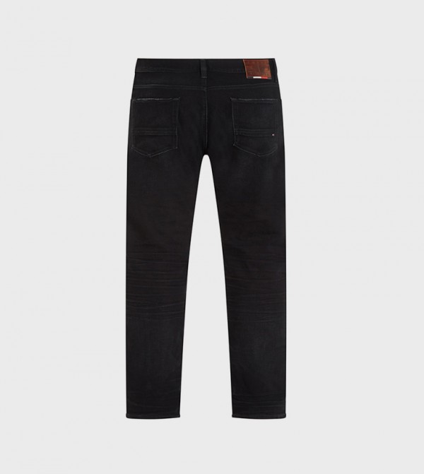 تومي هيلفيغر  بناطيل جينز - أسود Slim Jeans