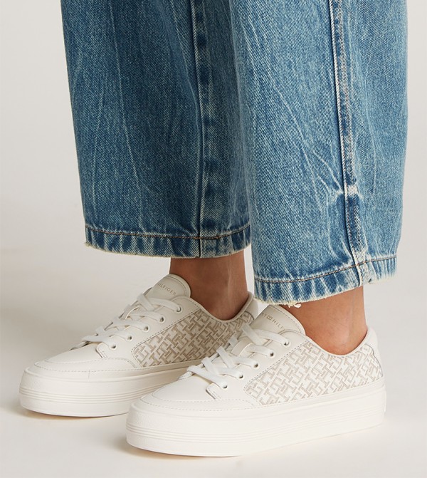 Tommy Hilfiger Tommy Hilfiger - White Low Top
