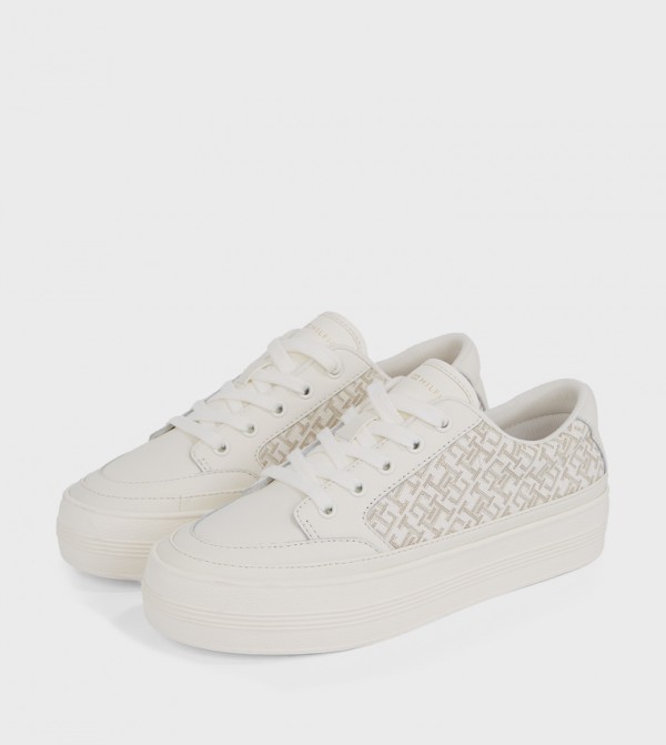 Tommy Hilfiger Tommy Hilfiger - White Low Top