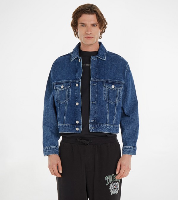 Tommy Jeans  Denim Jackets - Blue Denim Jackets