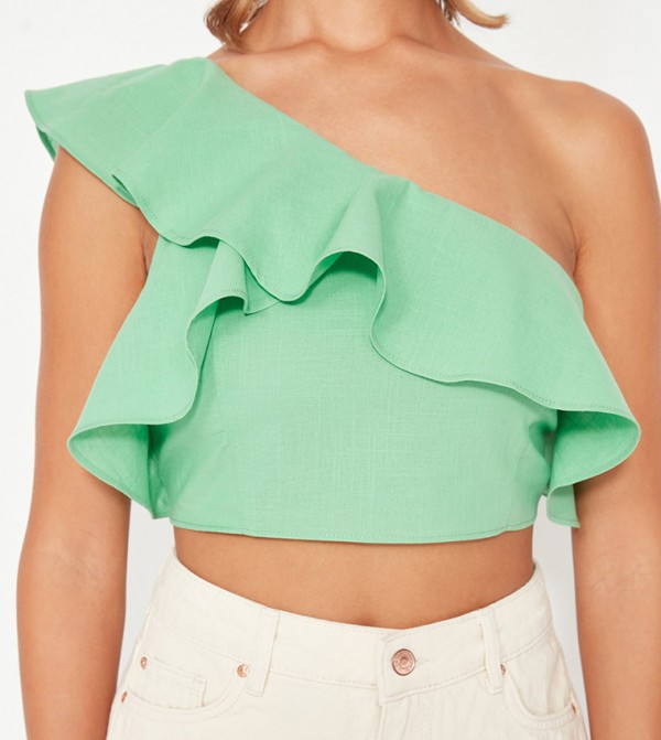 Trendyol Trendyol  - Green Tops & Blouses