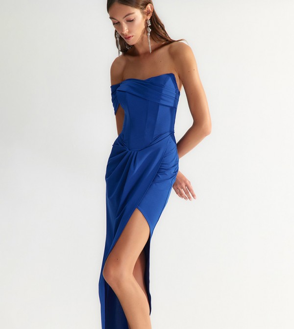Trendyol  dd831b4f-3dfe-4bff-9299-4655949734af - Navy Party Dresses