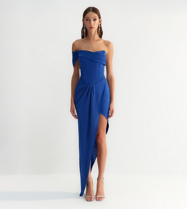 Trendyol  dd831b4f-3dfe-4bff-9299-4655949734af - Navy Party Dresses