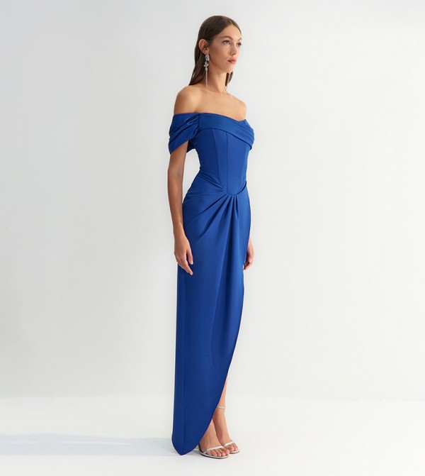 Trendyol  dd831b4f-3dfe-4bff-9299-4655949734af - Navy Party Dresses