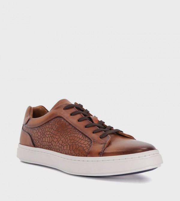 Dune London Dune London - Tan Low Top