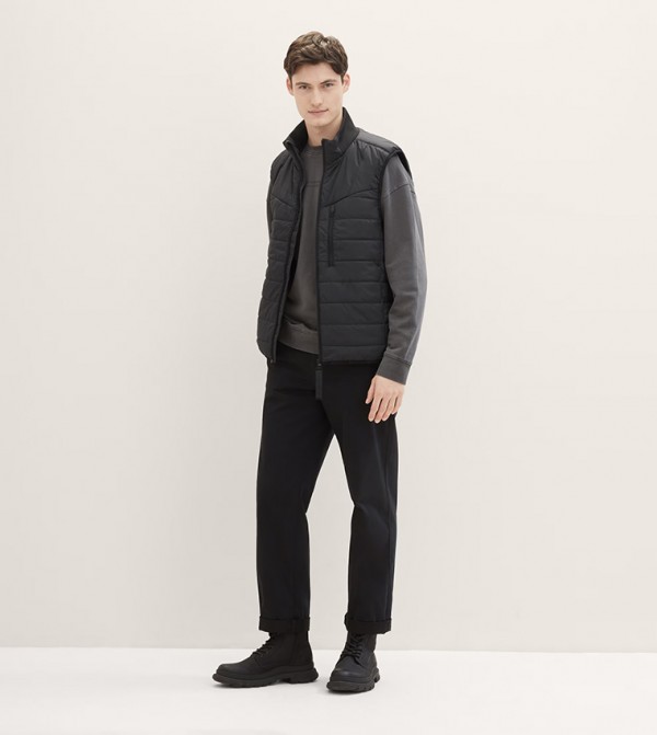 Tom Tailor Tom Tailor - Black Puffer Jacket