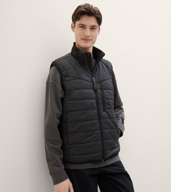 Tom Tailor Tom Tailor - Black Puffer Jacket